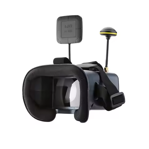 5.8G 40CH Receiver 4.3 Inch FPV Goggles with DVR Auto-searching Built in Battery Race Band for FPV D