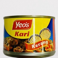 Yeos Curry Cockles Kari Kerang Yeo's Chicken Curry Sambal Udang Kari Sotong Cuttlefish Soy