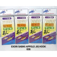💥TARGETING TAMBAN / TERMENUNG BOREK / CENCARU💥 EXORI SABIKI APOLLO JIG HOOK 838