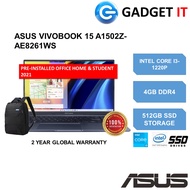 ASUS VIVOBOOK 15 A1502Z-AE8261WS / A1502Z-AE8263WS LAPTOP (I3-1220P,4GB,512GB SSD,15.6" FHD,TOUCH,UH