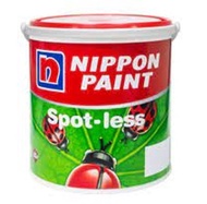 Cat Tembok Semi Kilap Anti Noda Nippon Paint Spotless Warna Putih