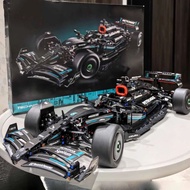 Mercedes-Benz F1 Formula 1 Racing Car Model Assembly Toy for Boys - Speed Racing Model Car, Children