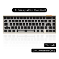 LUMINKEY 65 Mechanical Keyboard Tri-mode USB Bluetooth 2.4G Aluminium Alloy Hot Swap Office Gamer PC