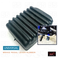 MOTORCYCLE BRAKE PEDAL LEVER RUBBER UNIVERSAL Y15ZR/LC135/SRL115/RS150/VF3i/KRISS/EX5/Y125/W125