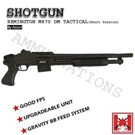 Tembakan Mainan Shotgun Spring Kokang Airsoft Remington M870 D AZZURI