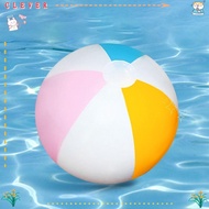 CLEVERHD Inflatable Beach Ball, Big PVC Rainbow Beach Ball, Fun Party Toy 30cm 40cm Colourful Blow Up Beach Balls Kids