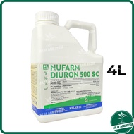 NUFARM Diuron 500 SC Racun Rumpai Bertindak Secara Sistemik 4 Liter