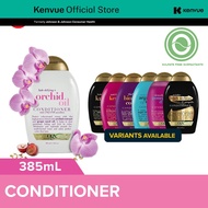 OGX Hair Conditioner 385ml (Biotin + Collagen, Black Soybean, Orchid Oil, Eucalyptus Mint, Brazilian Keratin &amp; More)