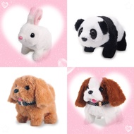 Plush Electric Puppy Children's Toys Simulation Toys Dogs Can Walk Can Bark Can Wagging Tail Pet Toy