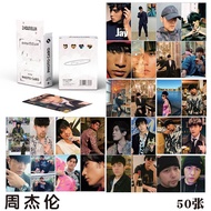 Jay Chou, Zhou Jielun Flash Laser Photocard Lomo Card 50pcs/box