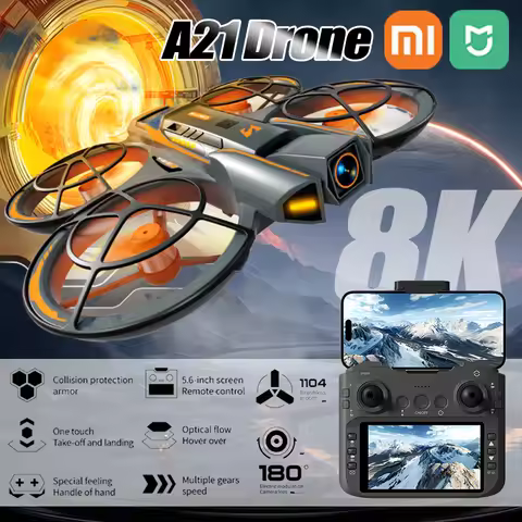 Xiaomi Mijia A21 PRO Drone 8K Professional 4K HD Dual Cameras with screen RC Brushless Motor Obstacl