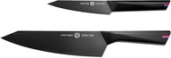 Sharp Kitchen Knives Set of 2 - 8.5 Inch Chef Knife & 5 Inch Kitchen Utility Knife, Pro Chopping & C