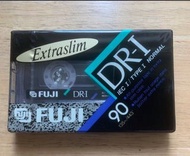 Fuji DR-I90 / DR-I 90 全新 空白用作錄音的卡式帶/錄音帶/卡式磁帶/磁帶 / cassette tape / walkman tape ；卡帶殼高透視/高透明 ；更合適 eg. 