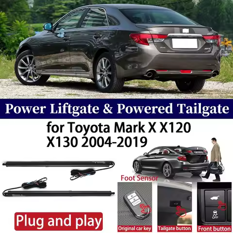ZhuCamX for Toyota Mark X X120 X130 2004-2019 Car Power Liftgate Automatic One-Click Vehicle Powered