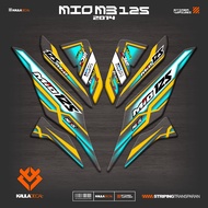 UV TRANSPARENT STRIPING MIO M3 125 IP 21 YAMAHA M3/Z/S 125 CLEAR MATERIAL STICKER MIO 125 2014