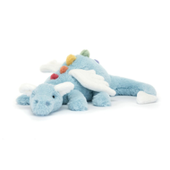 Jellycat sky dragon  สั่งจากอังกฤษ jellycat ของแท้ 100%ตุ๊กตาของเล่นตุ๊กตา ของขวัญวันหยุด การซื้อแบบ