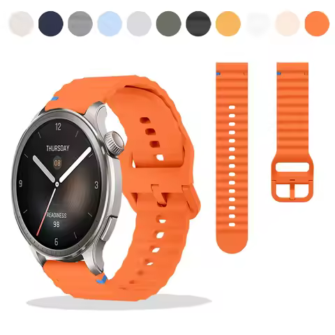 Bracelet Compatible with Amazfit Balance/GTR 4 3 2/GTR 3 Pro/BIP 5/BIP 5 Unity 22mm Universal Band f