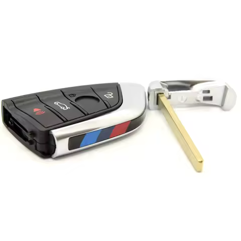 BEST KEY Car Remote Smart Key Case For BMW Knife Card BMW X5 X6 F15 X6 F16 G30 7 Series G11 X1 F48 F