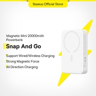 Baseus Power Bank 20000mAh Mini Magnetic Wireless Fast Charge with Auto-wake For iPhone 14 13 12 Pro Max Magsafe Powerbank