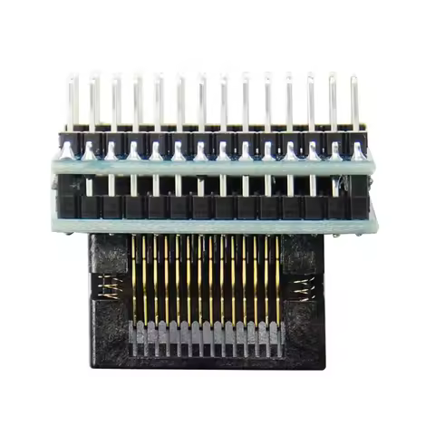 100% Original Fast SOIC28 SOIC 28 SOP28 TO DIP28 Programmer Adapter Body Width 7.5MM 300MIL IC SOCKE