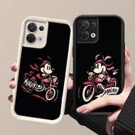YZ-130 Motorcycle Mickey Very beautiful Casing for OPPO Reno 8 F21 7 7Z 8Z F21S Pro Lite 5G