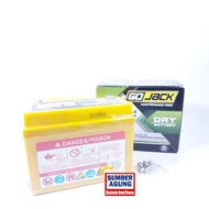 Gojack Aki Kering GTZ5S GTZ-5S Motorcycle Battery 12V 5Amperehour 10Jam Aki Sepeda Motor Valve Regul