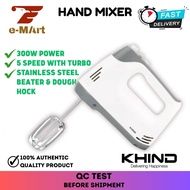 KHIND Hand Mixer 300W (HM360) Pengadun Tangan