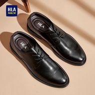 [KY]💝HLA/Hailan Home Men's Shoes Invisible Inner Height Increasing Leather Shoes Men's Office Business Formal Wear Shoes