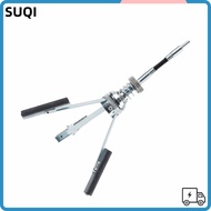 LUCKY-SUQI Adjustable Cylinder Hone, Adjustable Diameter 220 Grit Stones Engine Cylinder Hone Tool, 
