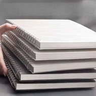 WEISON - Notebook Refill Clear Spiral Notebook Refill 80 Sheets Loose Leaf Lined Diary Binder Book A