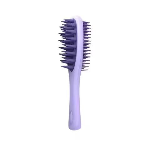 Double-sided 2-in-1 Comb Hair Massager Double Toothed Silicone Shampoo Brush Long Handle Hair Care H