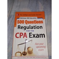 500 Questions Regulation for the CPA Exam 2015 Edition by Stefano/Surett
