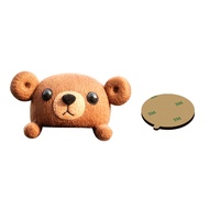Volvo Audio V/S/XC60/90 Em90 Australian Wool Cute Brown Bear Decoration Car Interior Decoration Supp