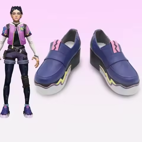 Clove Shoes Cosplay Anime Game Valorant Clove Shoe
