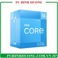 Intel Core i3 12100 CPU (3.3GHz turbo up to 4.3GHz, 4 Cores 8 Threads, 12MB Cache) - Full box Imported