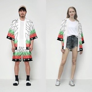 Phim Hoạt Hình Quần Áo Thể Thao Slayer Quỷ: Áo Khoác Haori Rộng Hóa Trang Kimetsu No Yaiba Kamado Ne