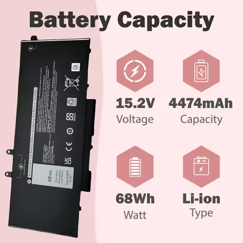 3HWPP 4474mAh Laptop Battery for Dell Latitude 5401 5410 5411 5501 5510 5511 Precision 3541 3551 INS