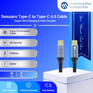 TYPE-C CABLE TO TYPE-C 4.0 4K 2M TYPE-C3m CABLE TO TYPE-C 4.0 4K 2M 3m