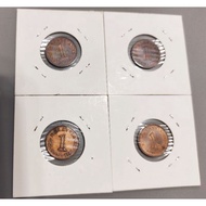 Original Parlimen Malaysia 1 cent(1set *4pcs)