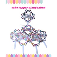 Wholesale 50 pcs Small Happy Birthday Toppers, Happy Birthday Cupcake Toppers, Birthday Cupcake Deco