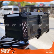 NIWRA Raptor 65L Alloy Top Box for Motorcycle