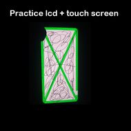 Pracitce Touch Work หน้าจอ Lcd สำหรับ Samsung Galaxy S6 S7 Edge S8 S9 S10 Plus Note 8/9พร้อมกรอบมือถือลามิเนตรถไฟ Practice