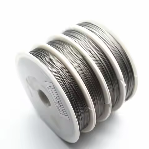 30M/Roll 0.3/0.35/0.45/0.5/0.6mm Stainless Steel Tiger Tail Beading Wire DIY Jewelry Making Finding 
