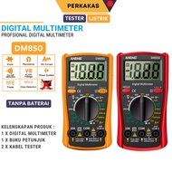 Multimeter Multitester Avometer Ampere Meter Digital Paket Lengkap DM850 Portable Auto AC/DC | DM850