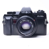 菲林相機Minolta X370N 配置Minolta MD 50mm f1.7［新手入門］［價錢已經包括鏡頭］［Minolta x-700平價版本］