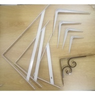 L Shaped Wall Shelf Support Bracket L Metal Besi L Bracket Angle Bracket Bracket Support Rak Besi