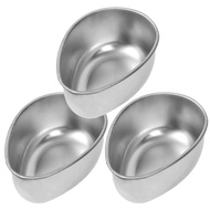 YESPERY 1/2/3pcs Kitchen Steamed Eggs Bowl Stainless Steel Food Container Multifunctional Food Steam