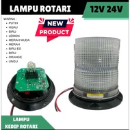 Rotary Xenon 6X Flashing Decorative Lights in Various Colors