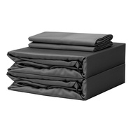 KAPAS LIVING | Fitted Bedsheet Set with Duvet Cover | 100% ELS Cotton | ALL SIZE | Single / Queen / 