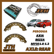 TAIHOAUTO JTH BONDED Brake Shoe Perodua Myvi / Axia / Bezza Ceramic Break Drum Belakang Brek Lining